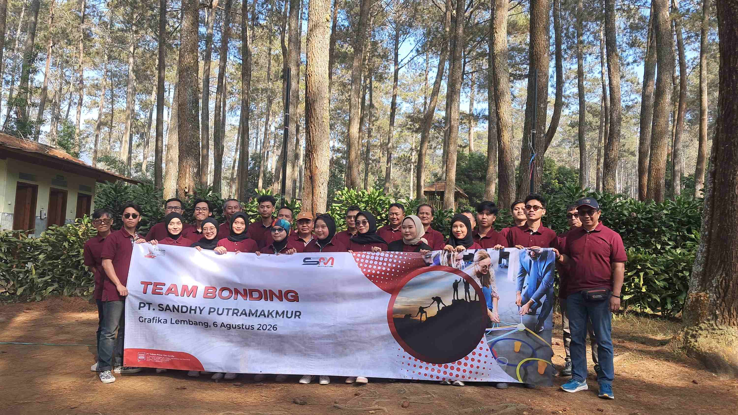 Aktivitas Menjalin Keakraban dan Sinergi: PT SPM Sukses Gelar Team Bonding bersama TPCC di Grafika Cikole Lembang