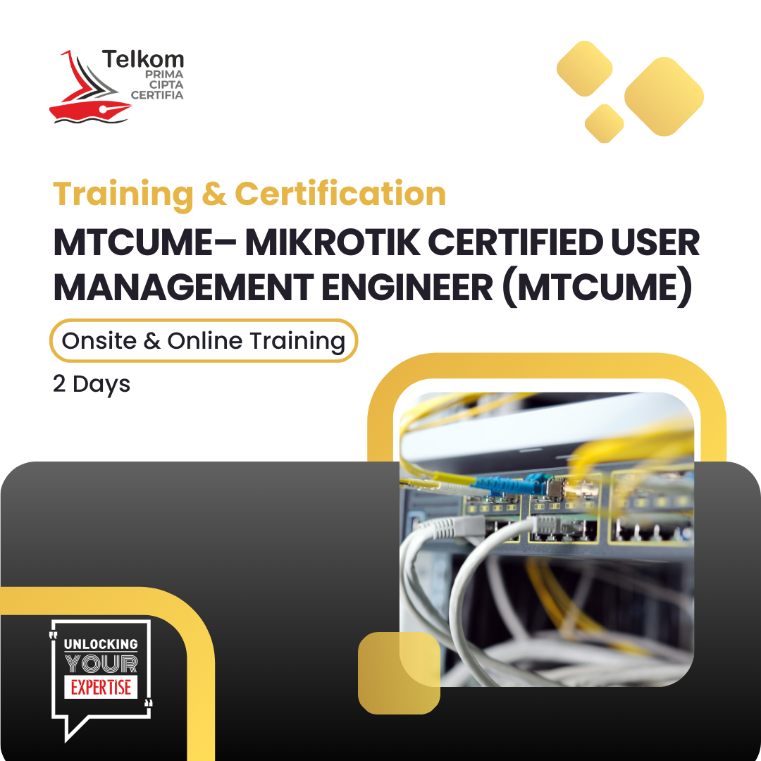 MTCUME– MikroTik Certified User Management Engineer (MTCUME)
